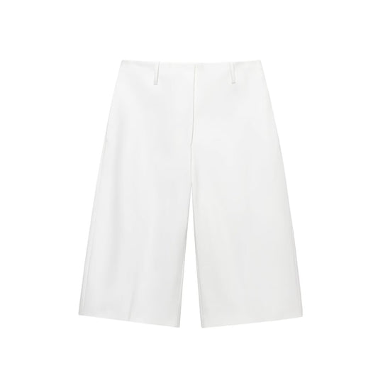 Women's new fashion loose long style casual high waisted shorts